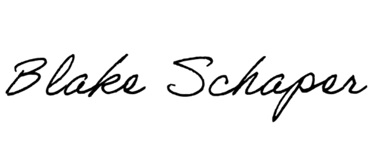 Blake Schaper Signature